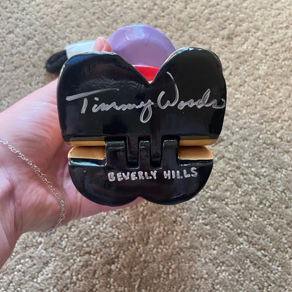 Timmy Woods cheeseburger in paradise crossbody AUTHENTIC SIGNED NWT - Picture 3 of 5